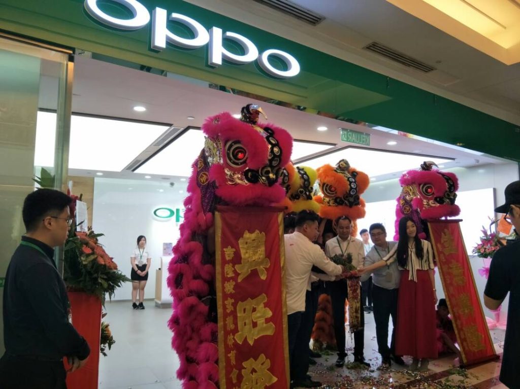 OPPO concept store launch
