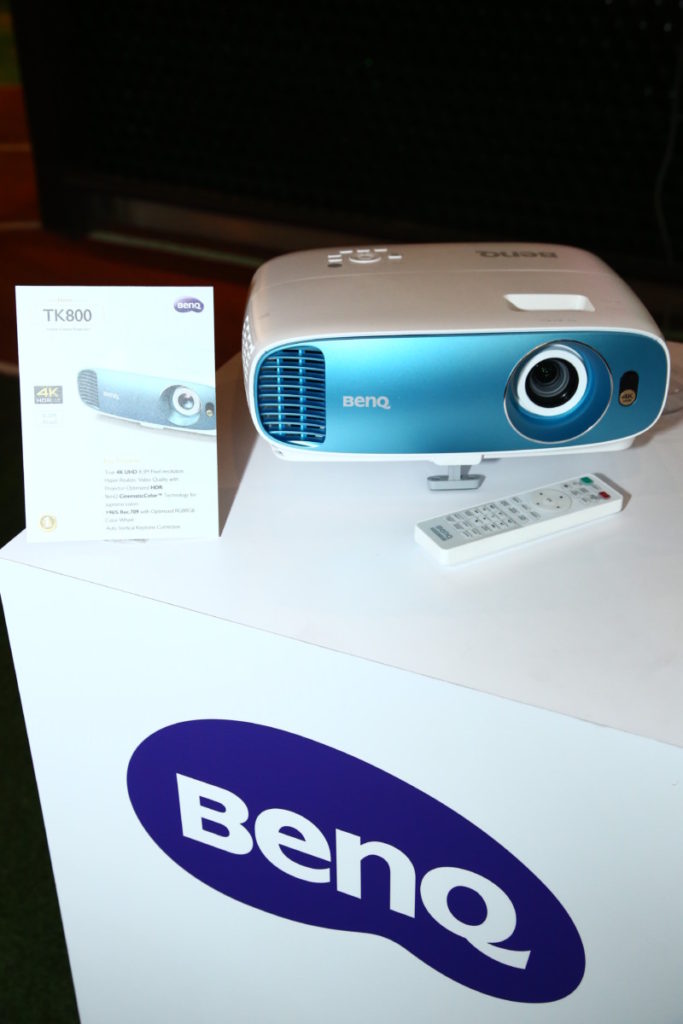 BenQ showcases the TK800 4K HDR projector in style with Thomas Cup live telecast 3