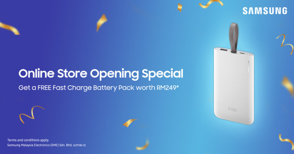 Samsung Online store is now open with awesome opening special! 2