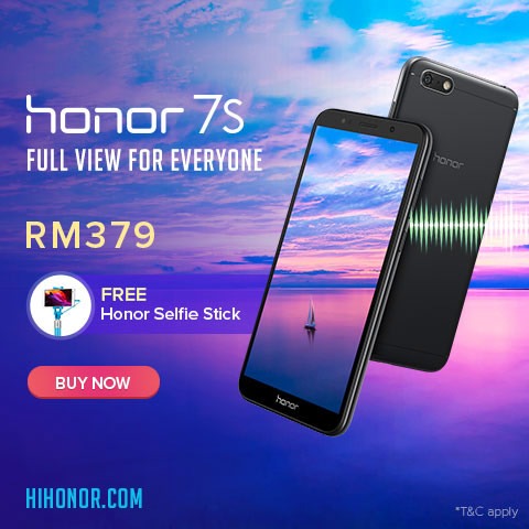 Honor 7S redefines affordability with 5.45-inch Fullview display for just RM379 2