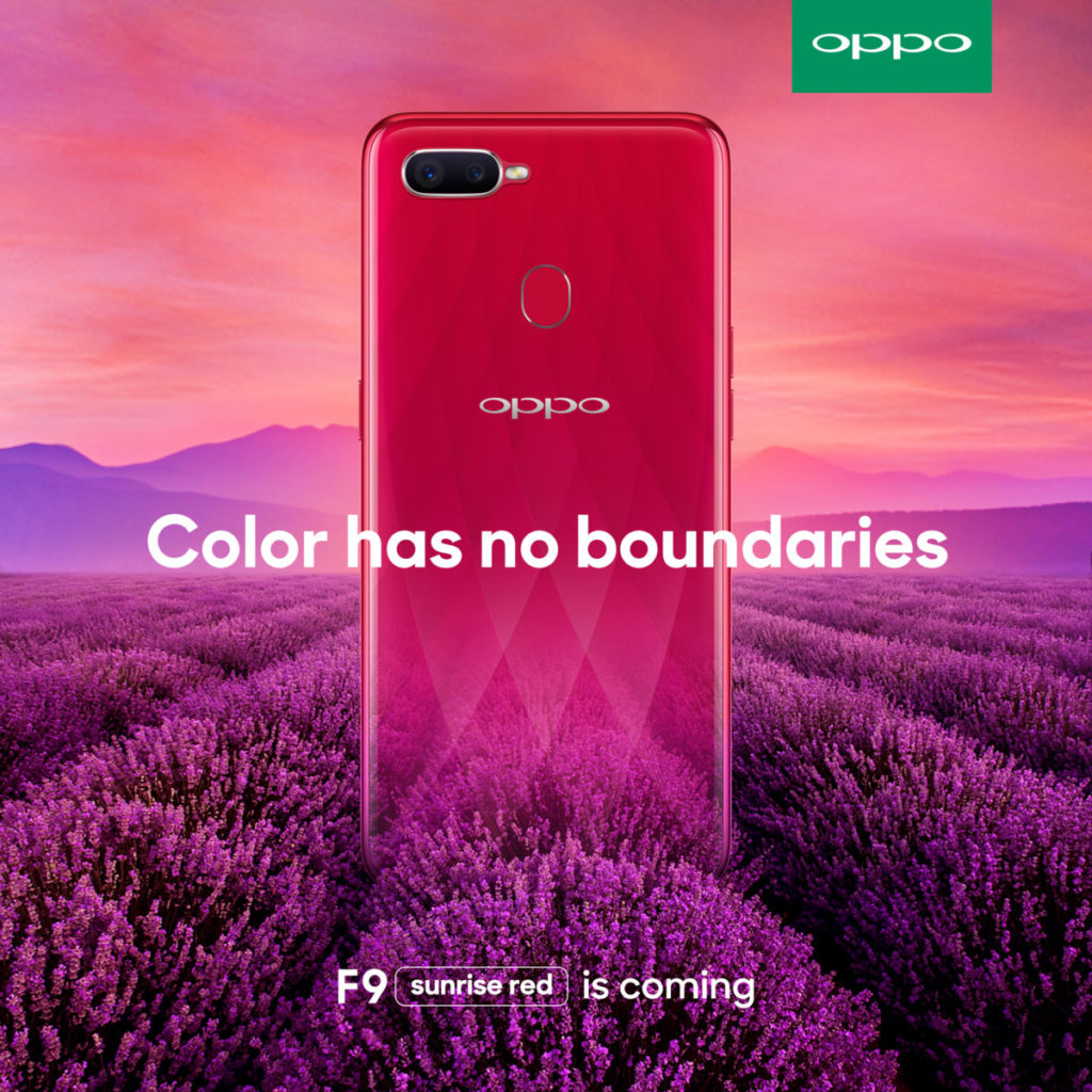 OPPO releases images of F9 and teases about VOOC Flash Charge capabilities 3