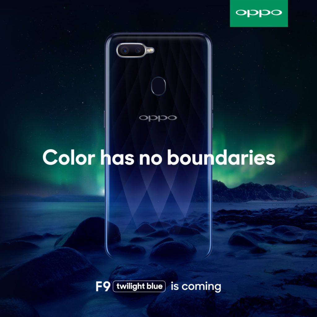 OPPO releases images of F9 and teases about VOOC Flash Charge capabilities 4