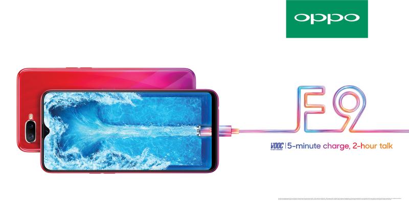 OPPO releases images of F9 and teases about VOOC Flash Charge capabilities 8