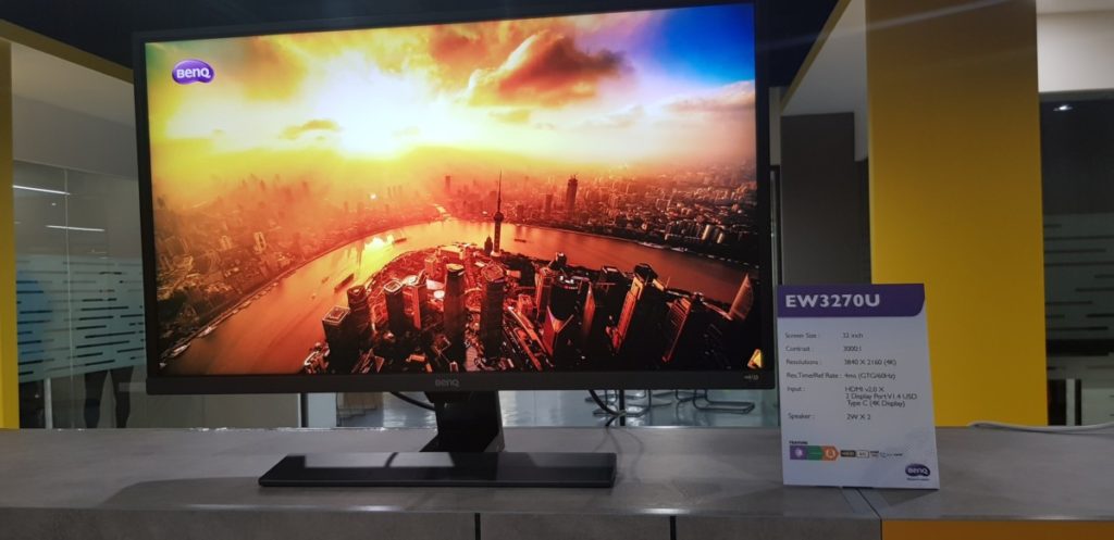 BenQ showcases 4K HDR equipped EW3270U and EL2870U monitors with Brightness Intelligence Plus tech for console gaming 2
