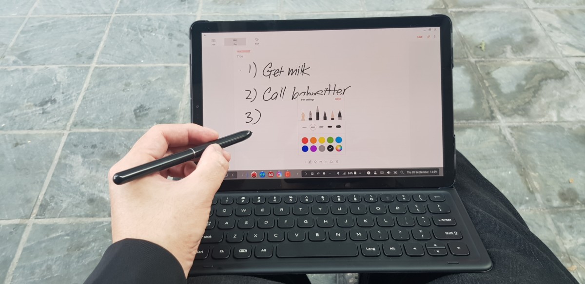 Hands on with the Samsung Galaxy Tab S4 9