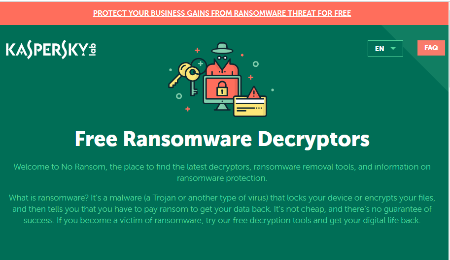 Kaspersky reaffirms commitment to security with free ransomware decryptors 1