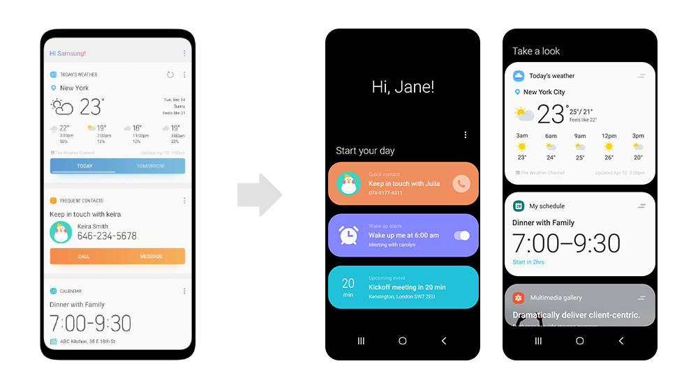 Samsung showcases the power of their new One UI user interface 3