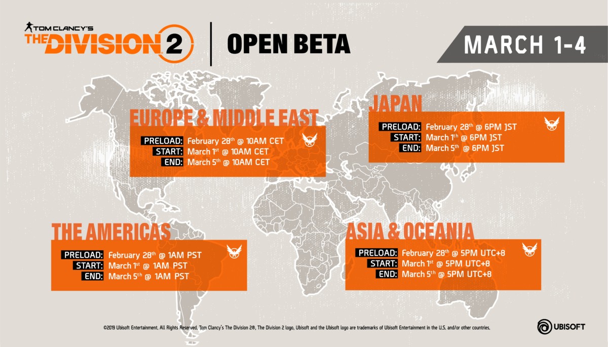 Lock and load agents, Tom Clancy’s The Division 2 open beta is here 3