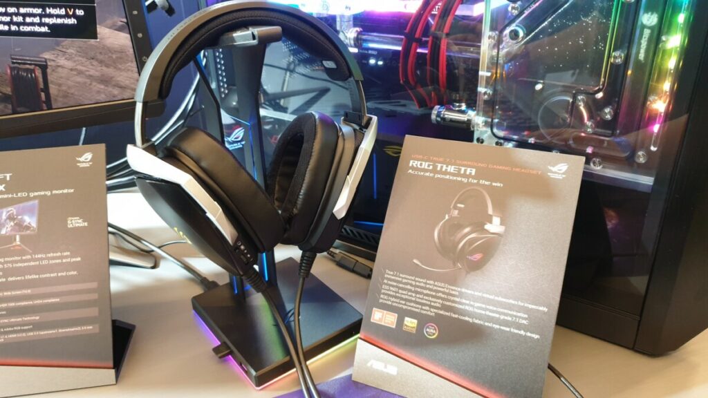 ASUS ROG introduces the ROG Theta Electret and ROG Theta 7.1 surround sound headphones for gamers 4