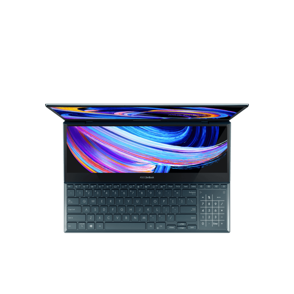 ASUS ZenBook Pro Duo 15 OLED UX582 top look 