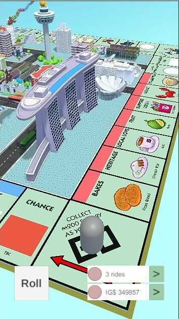 Monopoly Explore! SG mobile game art 2