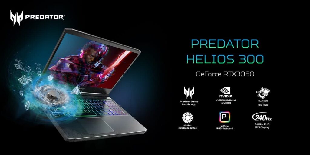 Acer Predator Helios 300 Nitro 5 2021