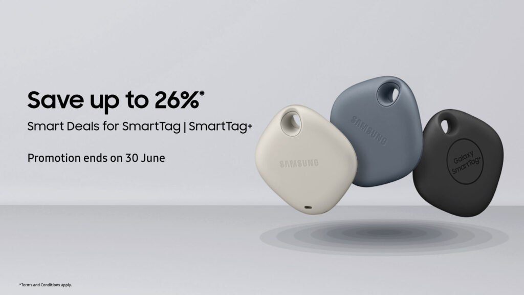 Samsung Galaxy SmartTag+ promo details