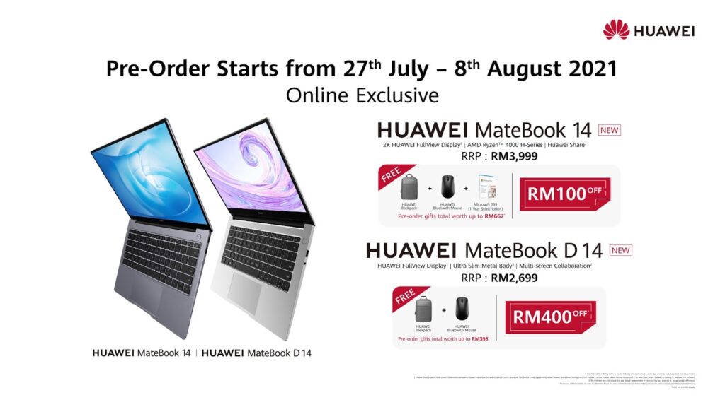 Huawei MateBook 14 preorder
