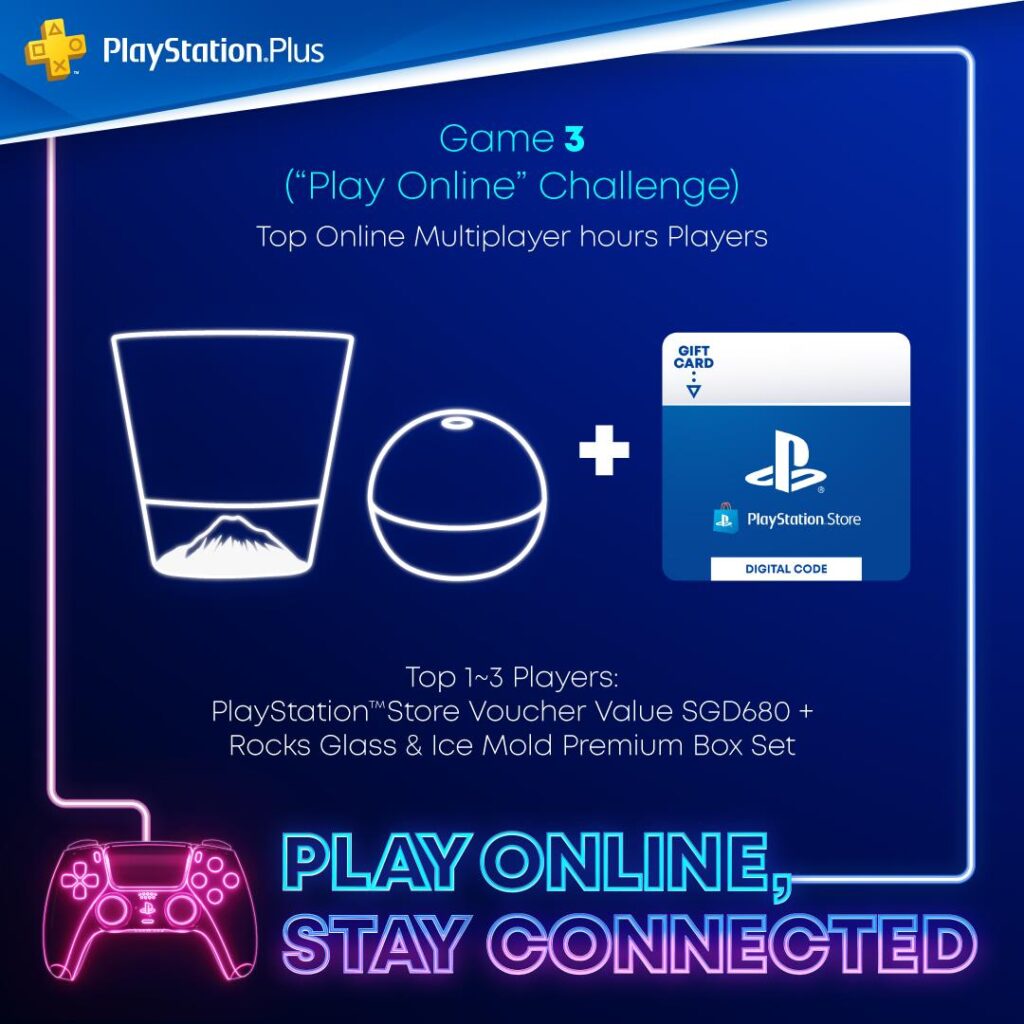 Sony Play Online Stay Connected campaign challenge 3