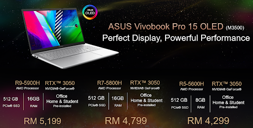VivoBook Pro 15 OLED M3500QC