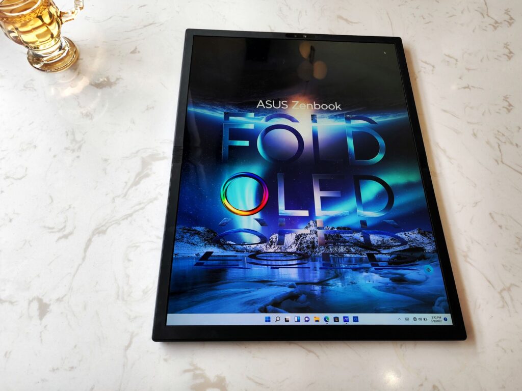 ASUS Zenbook 17 Fold OLED hands-on tablet only