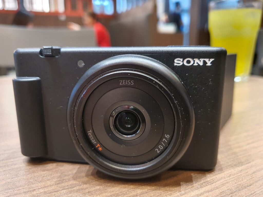 Sony ZV-1F review front