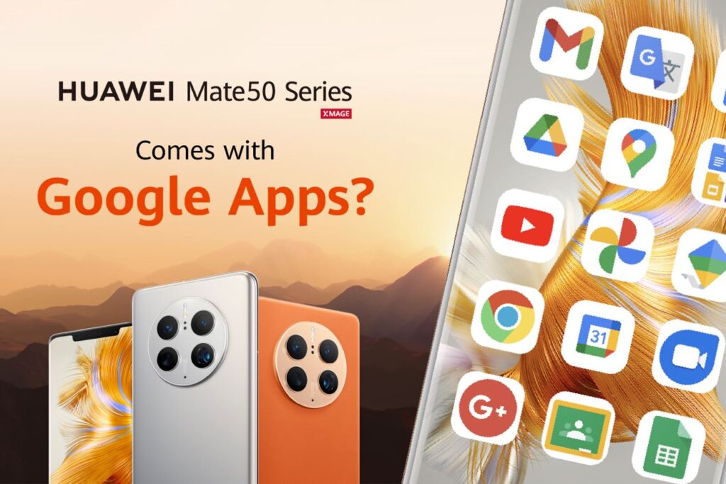 huawei mate50 series google apps