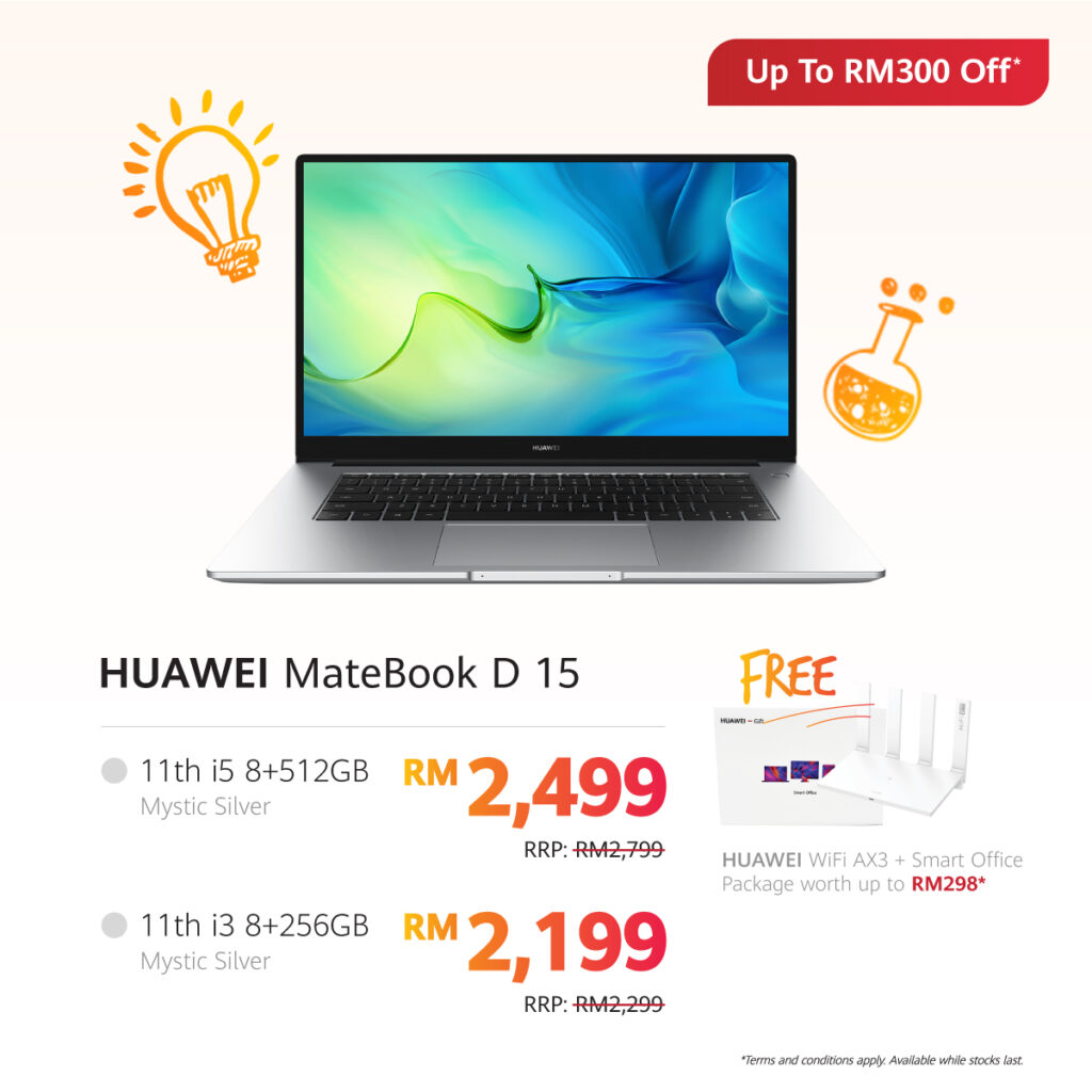 MateBook D 15 Huawei Back to School special 9