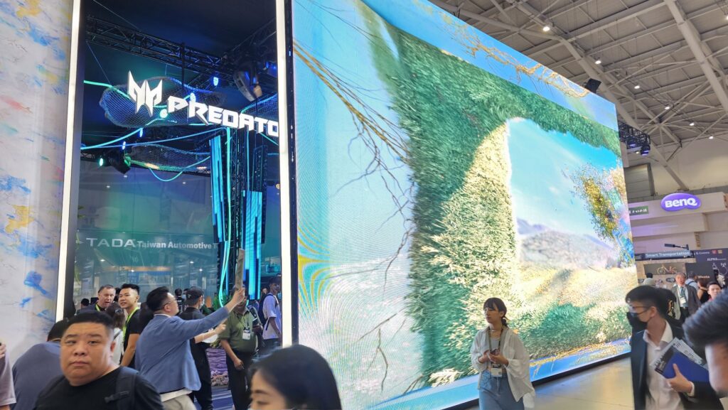 Acer Computex 2023 video wall