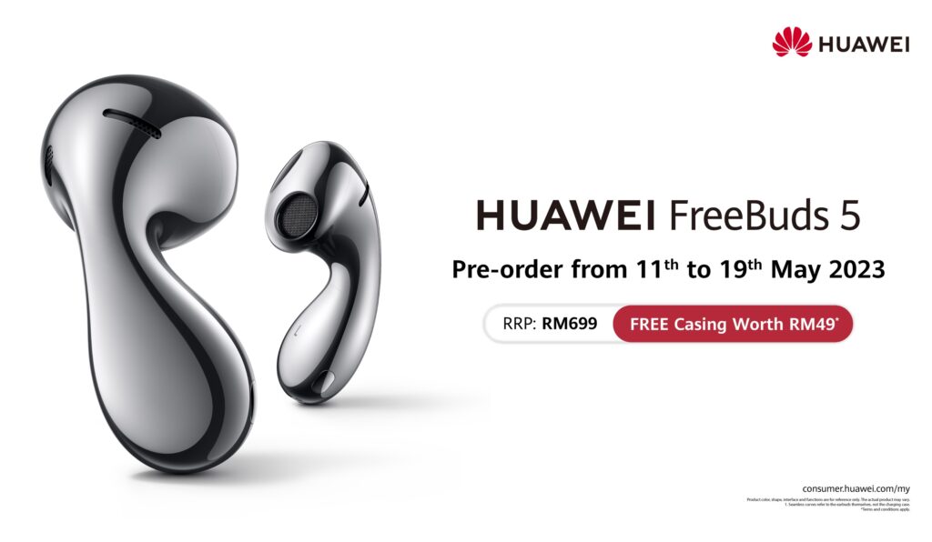 HUAWEI FreeBuds 5 | FREE Casing worth RM49