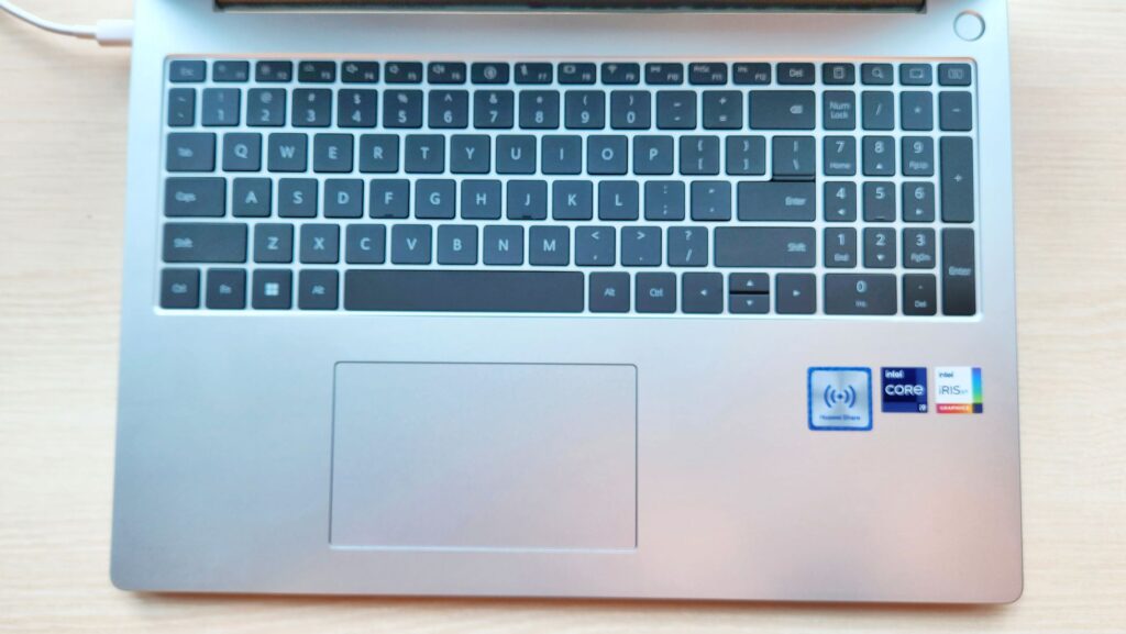 Huawei MateBook D 16 2024 Review keyboard