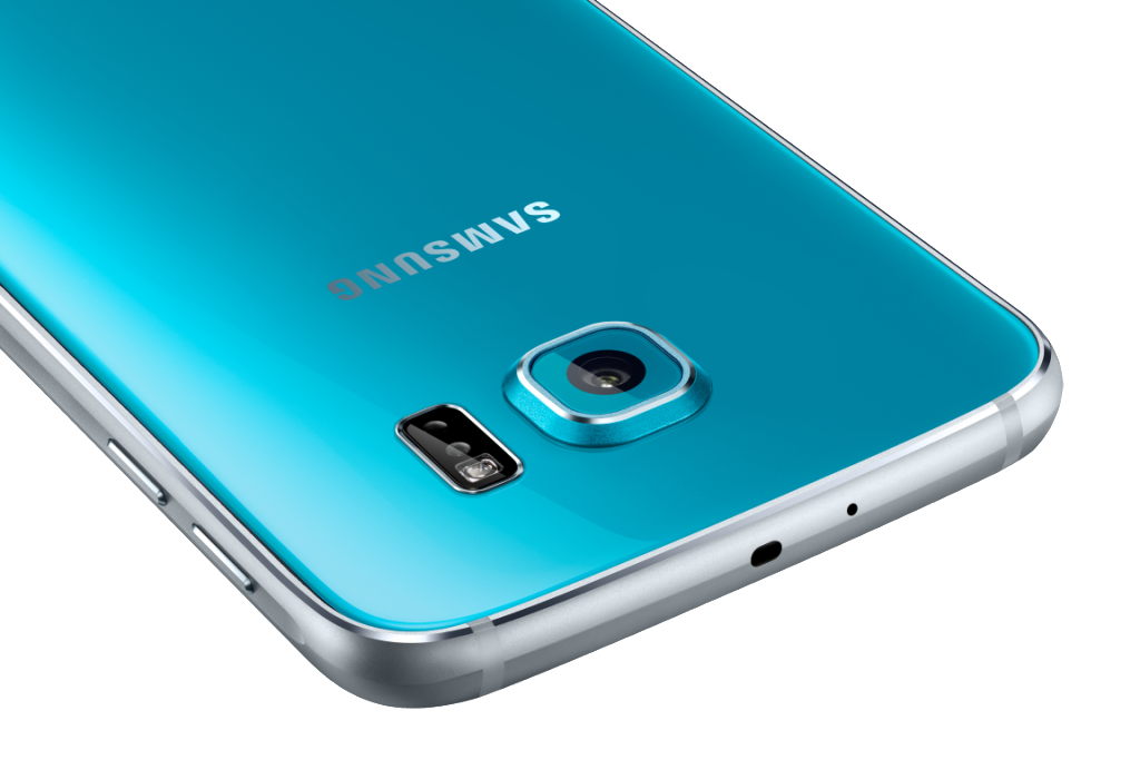 Samsung Galaxy S6 SM-G920F_Detail-Top-back_blue_Dynamic_Online_L (Medium)