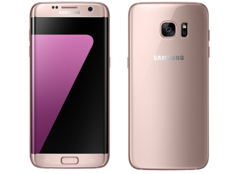 The Samsung S7 Edge is looking pretty in Pink Gold 1