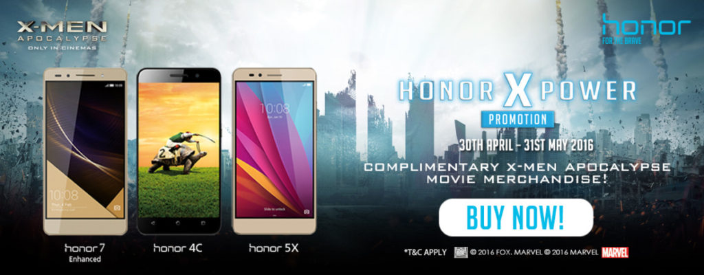 Buy an Honor phone and win cool X-men swag 5