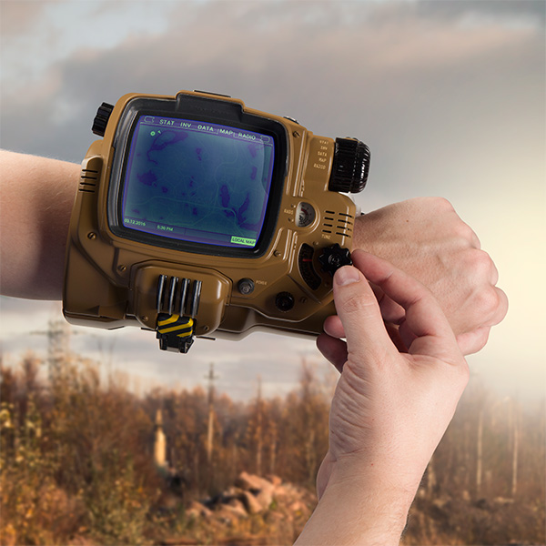 Gaze upon the glory of the improved Pipboy: Deluxe Bluetooth Edition 1