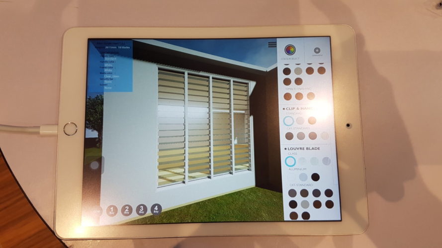 This new app will let you visualise what your Breezway louvre windows will look like before installation 3