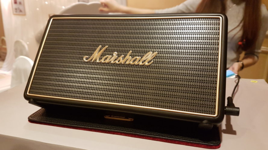 Relive the days of Woodstock with these Stockwell wireless speakers from Marshall 7