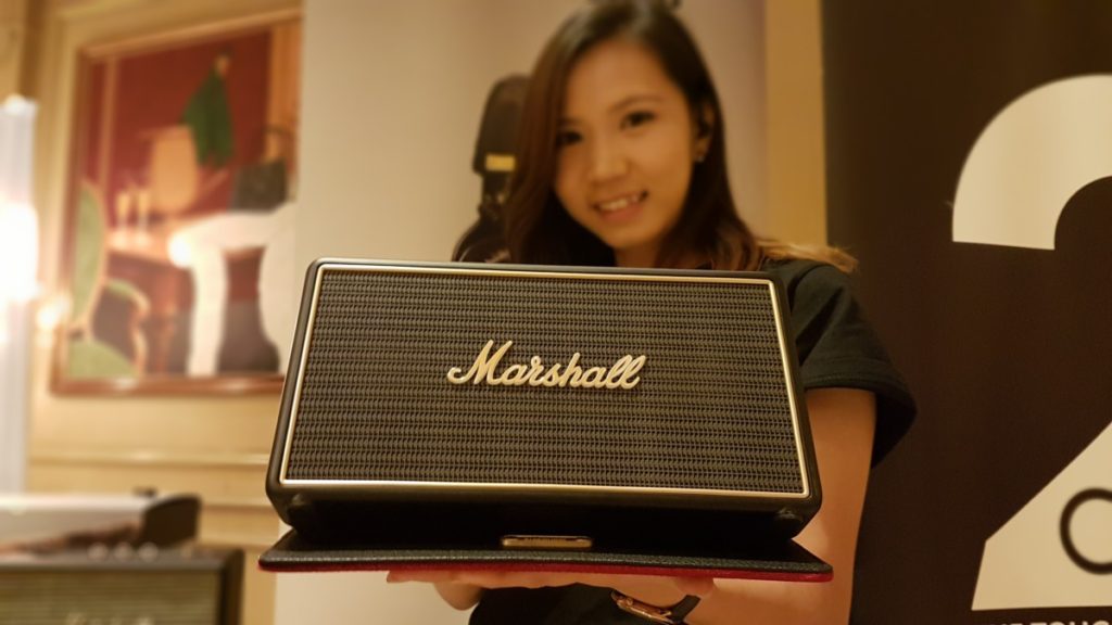 Relive the days of Woodstock with these Stockwell wireless speakers from Marshall 7
