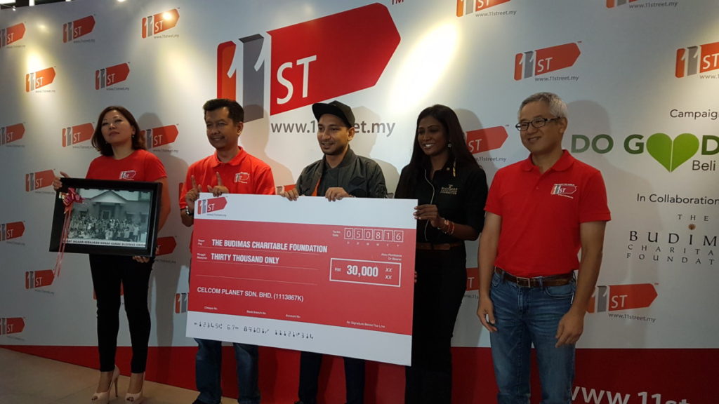11street raises RM30,000 for underprivileged kids 1
