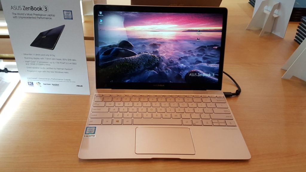 A hands-on with the amazingly slim Asus ZenBook 3 1