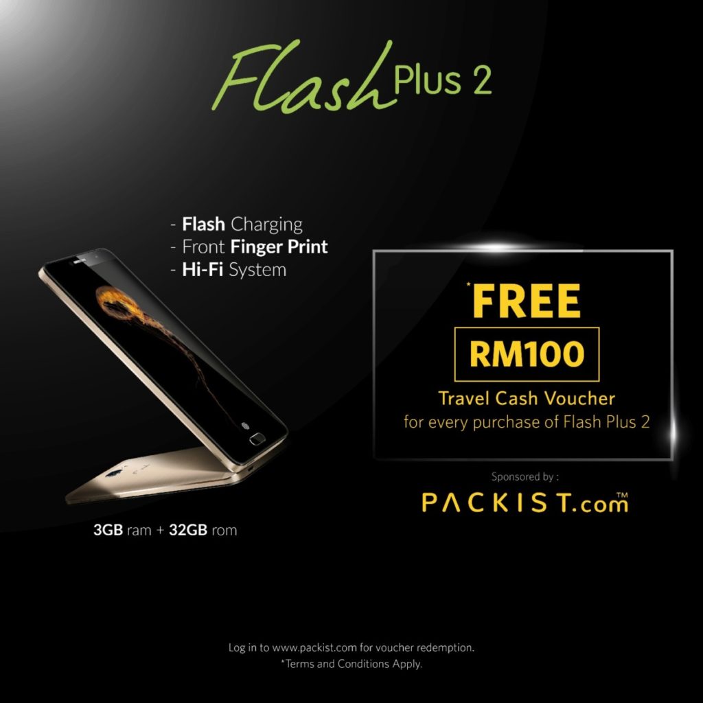 Flash sweetens the pot with free RM100 travel voucher for offline buyers of Flash Plus 2 6
