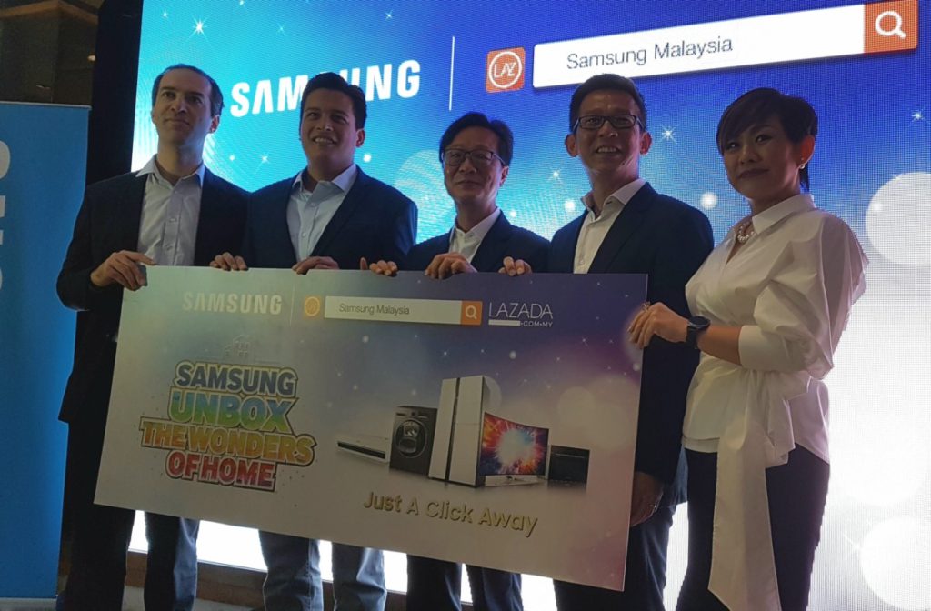 Samsung opens official online shopping portal on Lazada 1