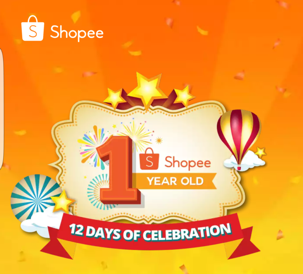 Shopee turns one with 12 days of crazy sales 2