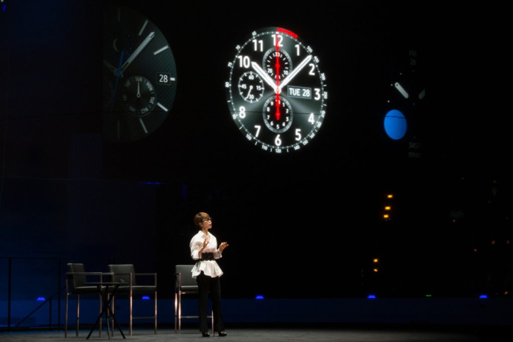  IFA 2016 launch of the Samsung Gear S3