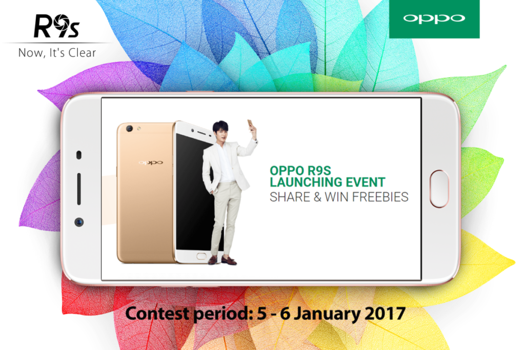 Win prizes by watching OPPO’s R9S launch tomorrow 13