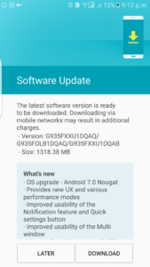 Samsung pushes out tasty Nougat 7.0 update to Galaxy S7 edge phones in Malaysia 2