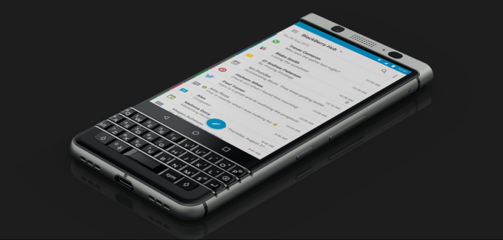 Keyboards are back in style with Blackberry’s KEYOne at MWC 2017 1