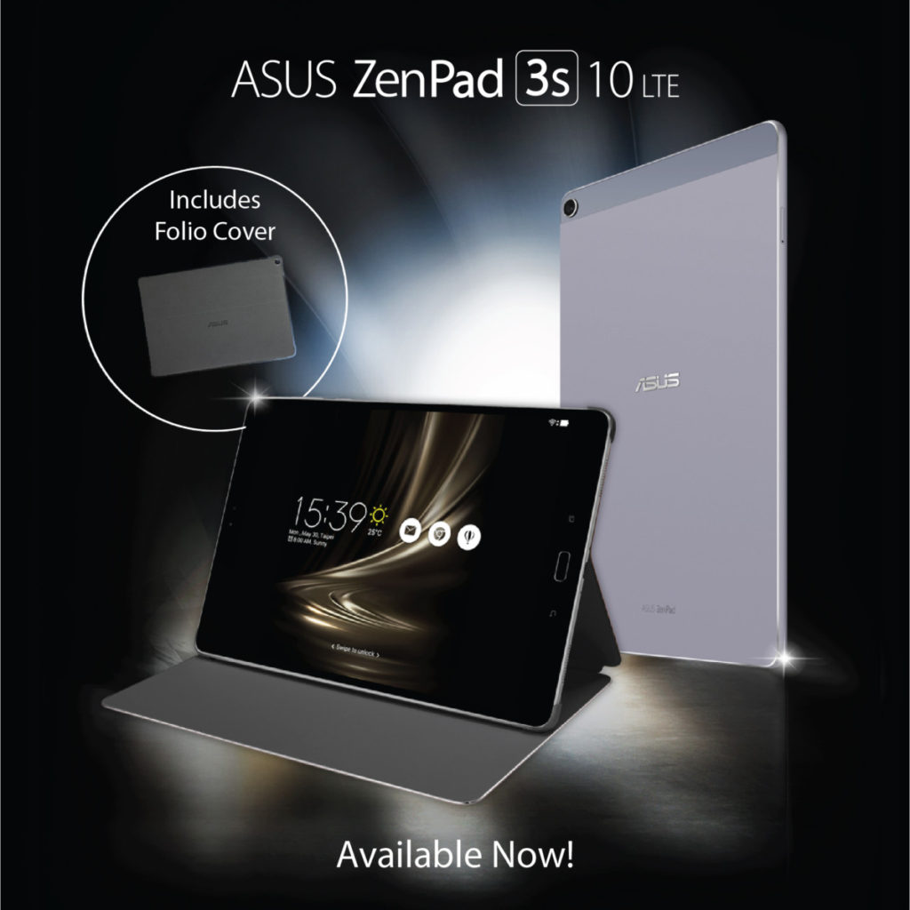 ASUS launches their svelte ZenPad 3S 10 LTE slate in Malaysia 4