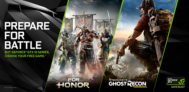 NVIDIA launches Prepare for Battle bundle with choice of two games 1