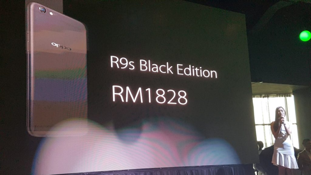OPPO R9S Black Edition preorders open for RM1,828 3