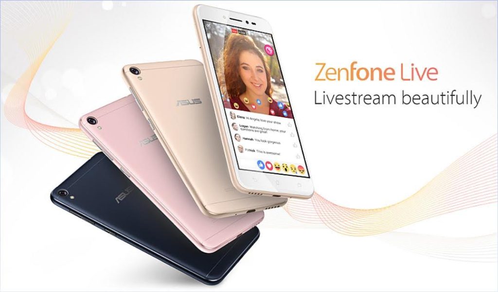 The Asus ZenFone Live has a beautification mode for live video streaming 2