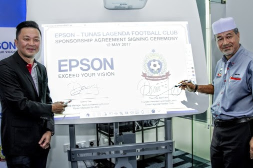 Epson sponsors Tunas Lagenda Football Club 19