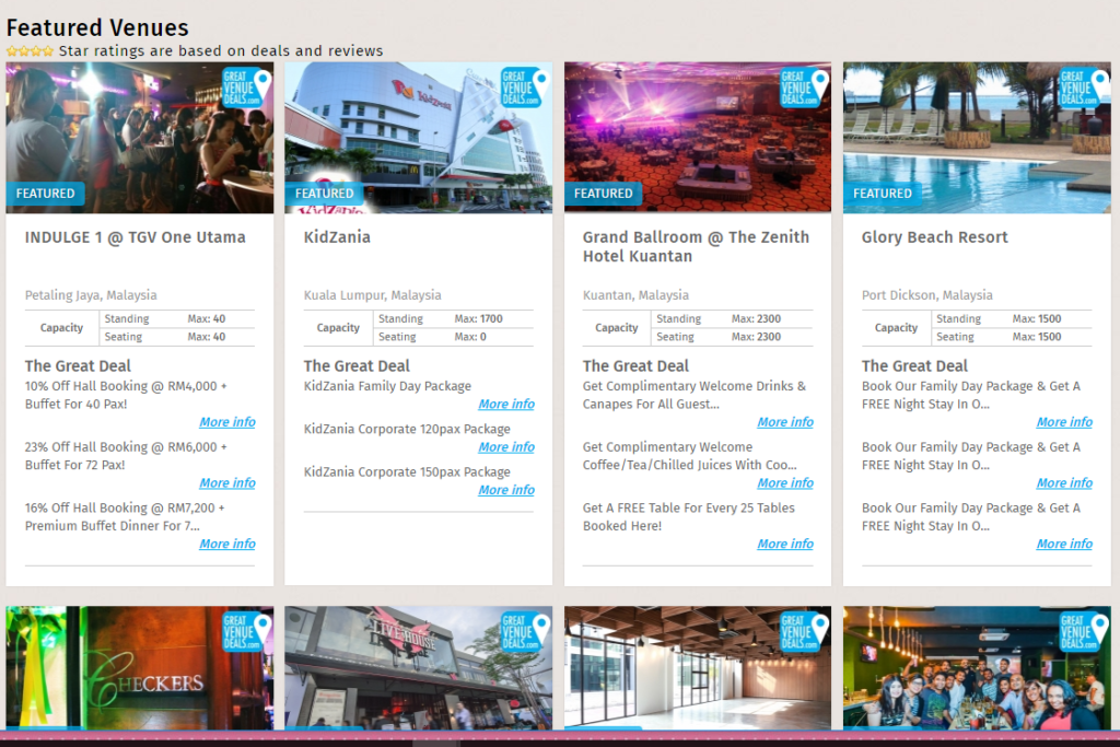New Great Venue Deals website and app lets you book venues online 4