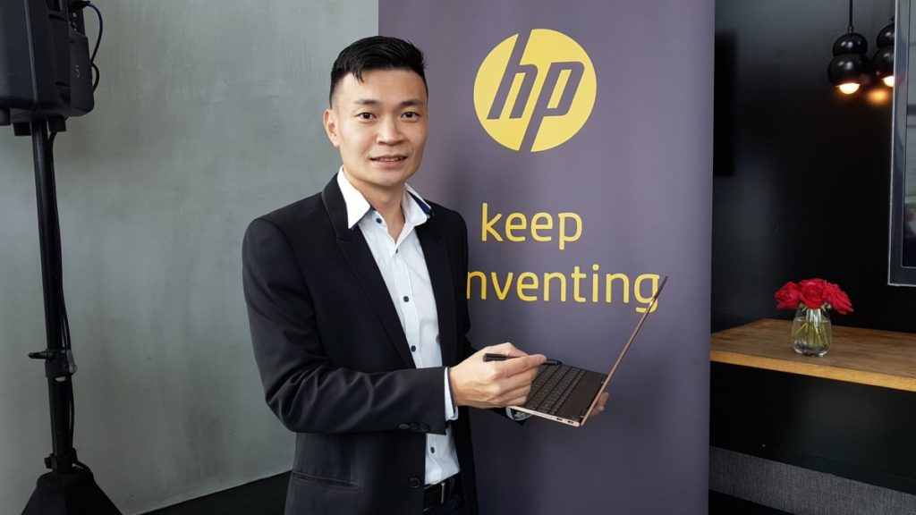HP Spectre X360 product launch photo